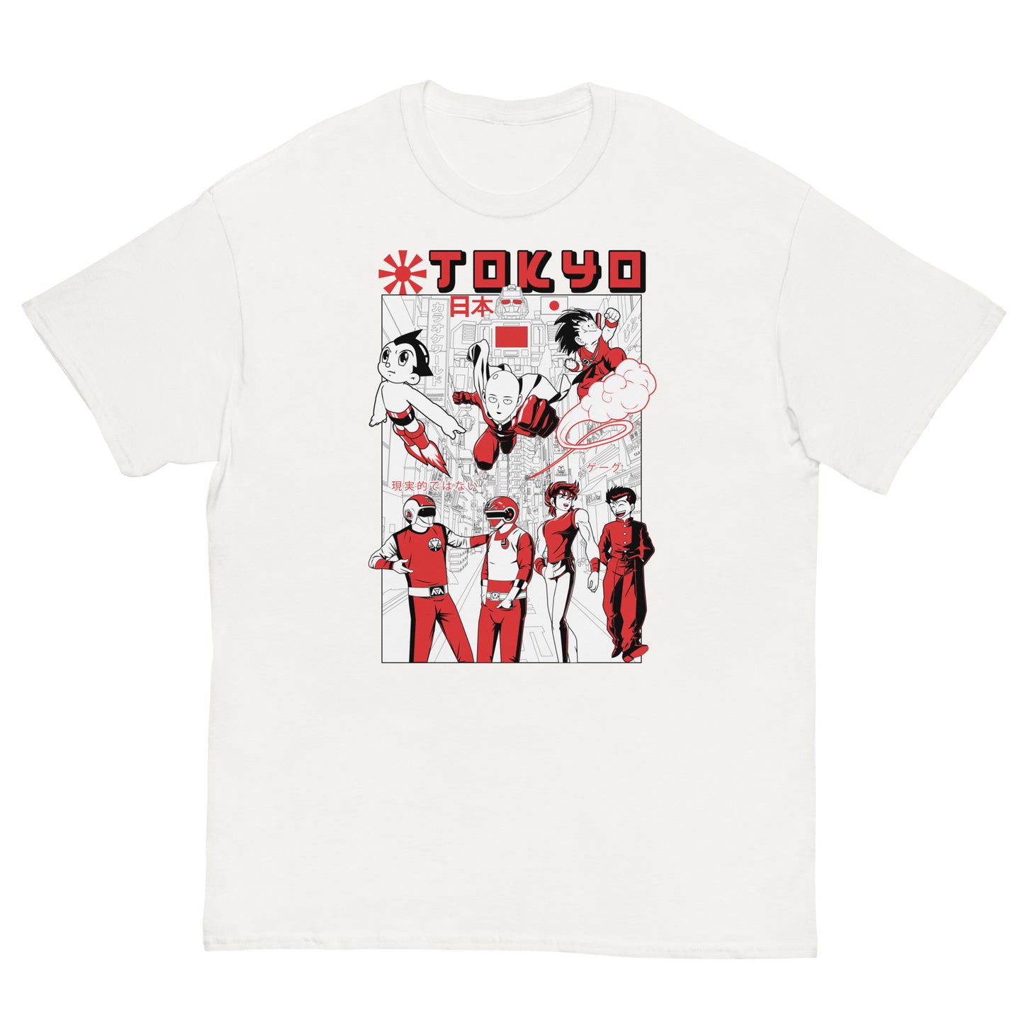 Tokyo - Anime Ultra Cotton T-shirt | UnrealGeeks