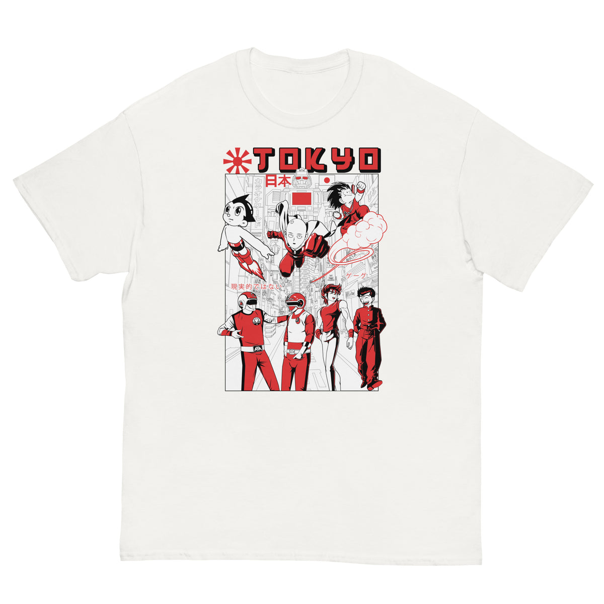 Tokyo - Anime Ultra Cotton T-shirt | UnrealGeeks - UnrealGeeks