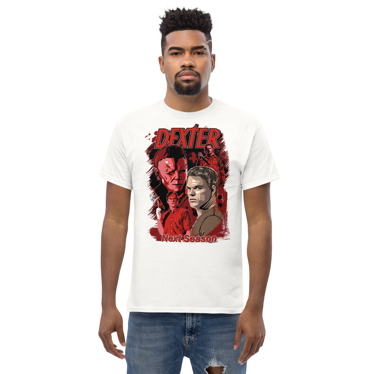Dexter x Myers Ultra Cotton T-shirt | UnrealGeeks - UnrealGeeks