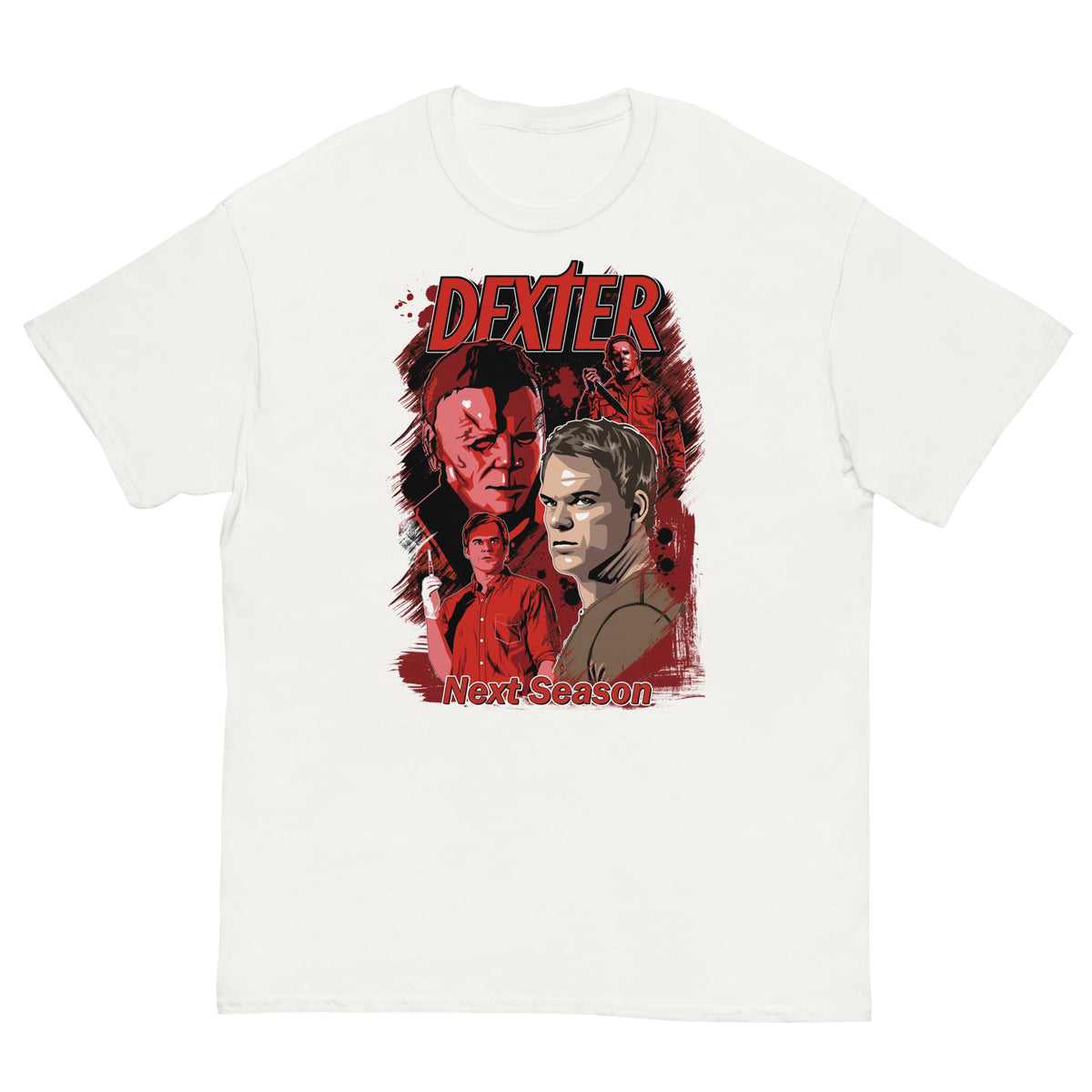 Dexter x Myers Ultra Cotton T-shirt | UnrealGeeks - UnrealGeeks