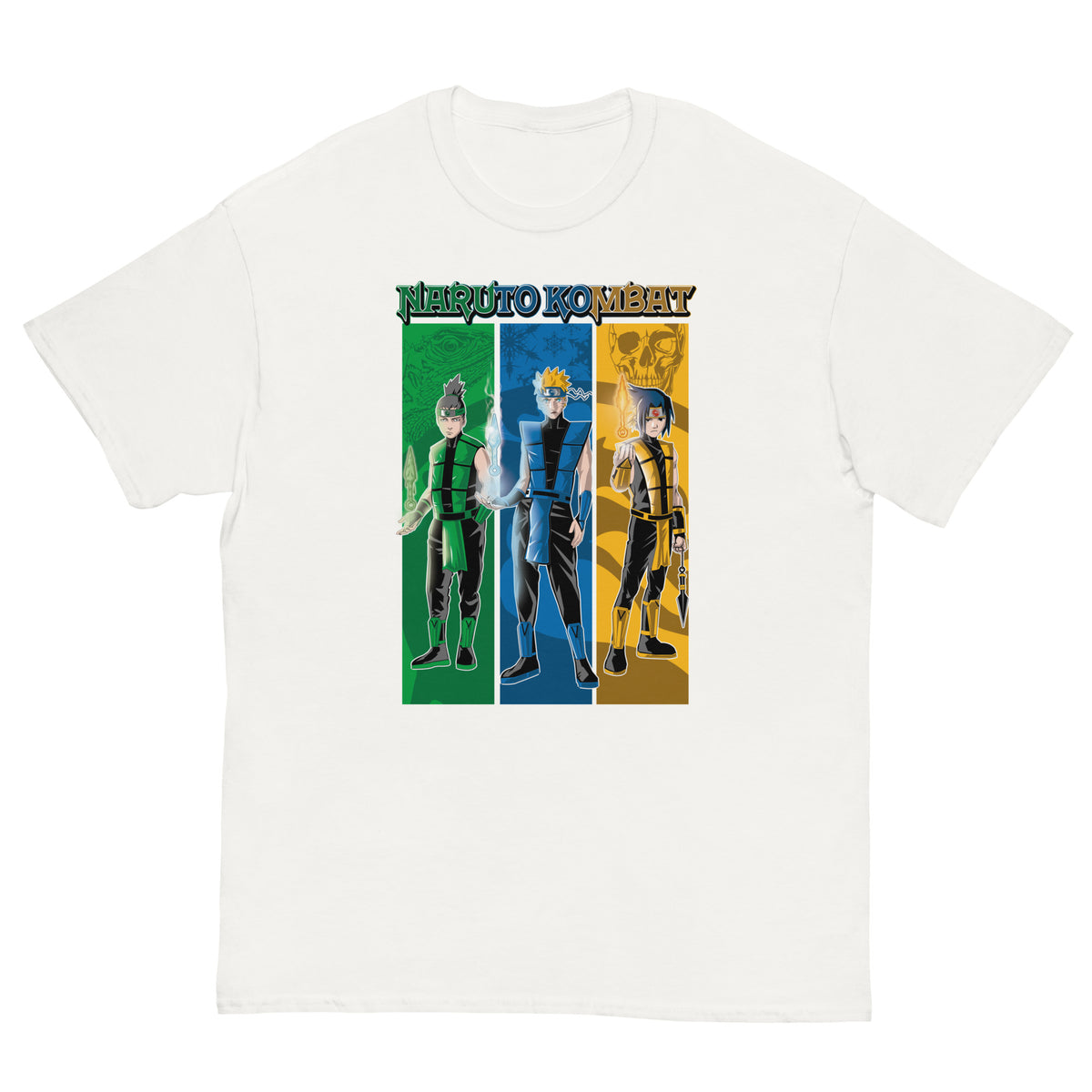 Naruto Mortal Kombat - Ultra Cotton T-shirt | UnrealGeeks - UnrealGeeks