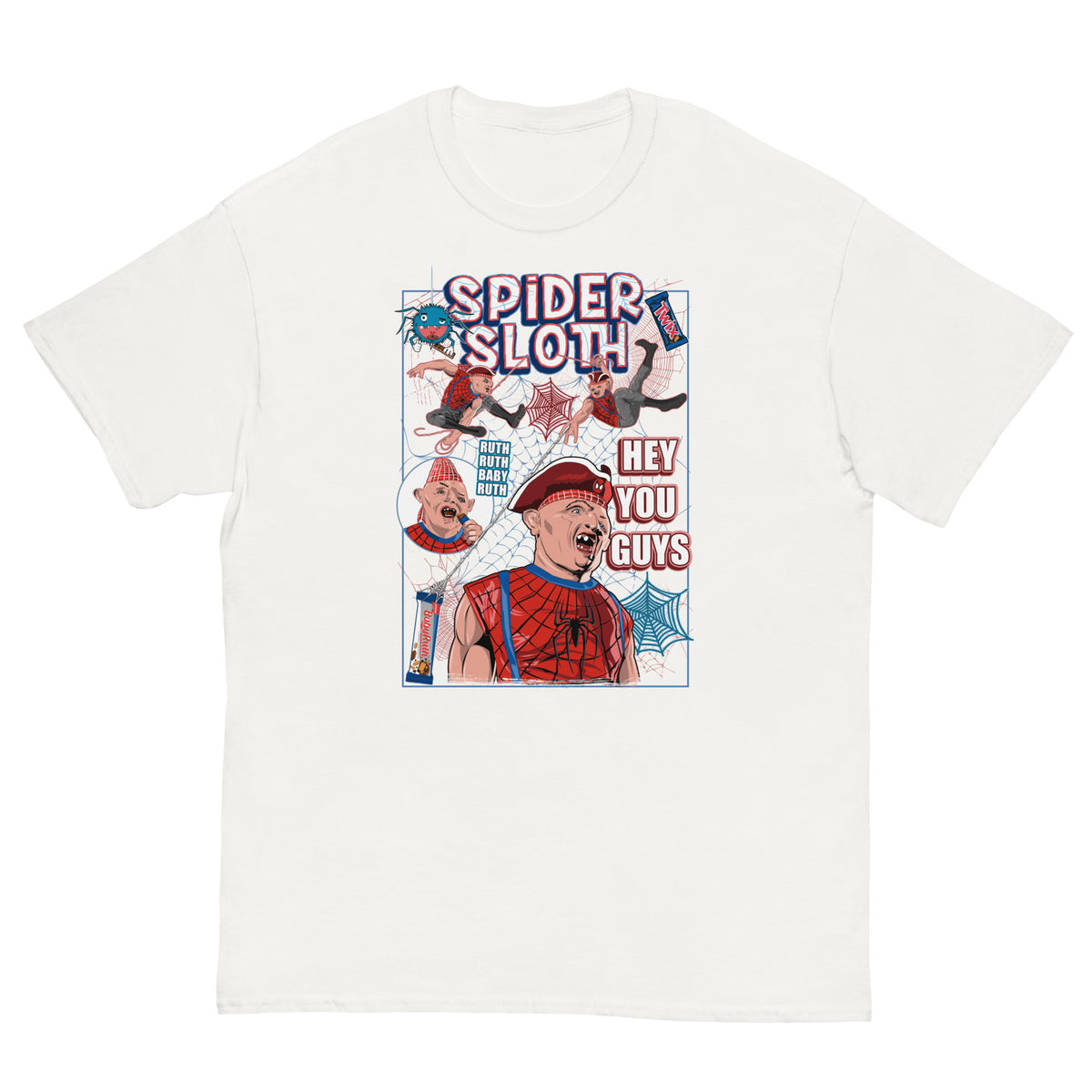 The Goonies Sloth - Ultra Cotton T-shirt | UnrealGeeks - UnrealGeeks