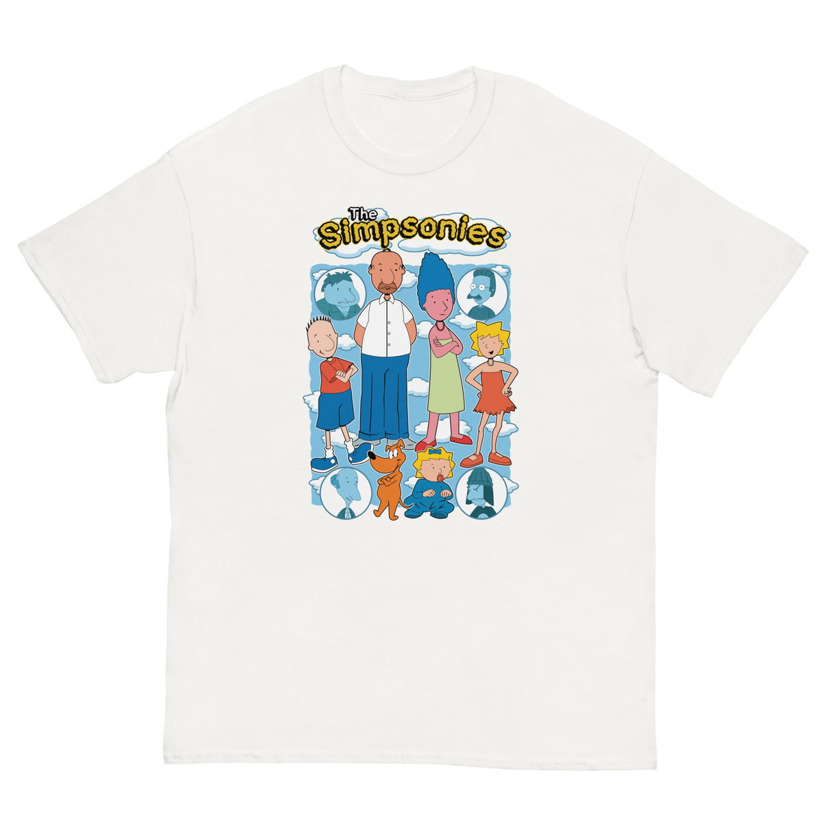 The Simpsonies (Doug and Simpsons fusion) - Ultra Cotton T-shirt | UnrealGeeks - UnrealGeeks