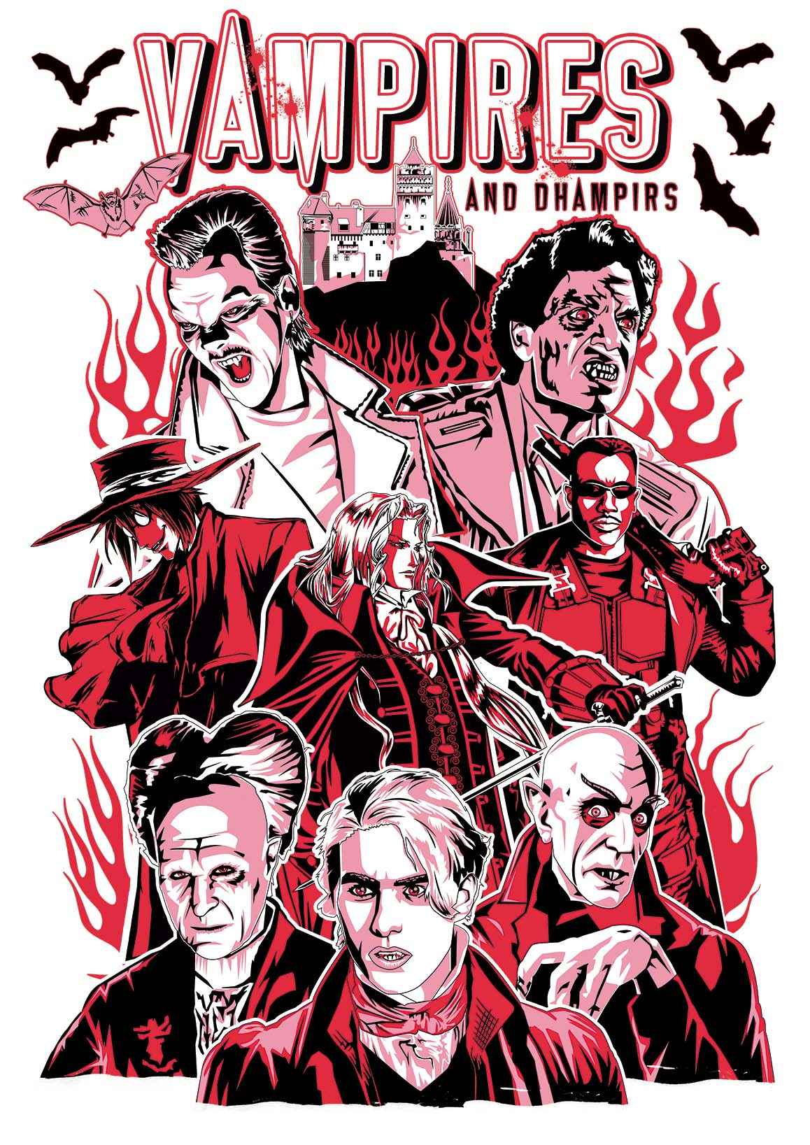 Vampires and Dhampirs' Ultra Cotton T-shirt | UnrealGeeks
