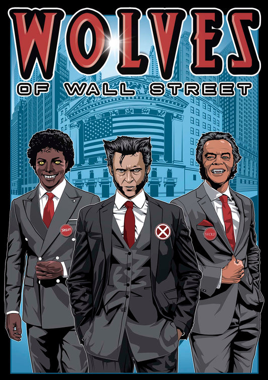 Wolves of Wall Street - Premium Sweatshirt | UnrealGeeks