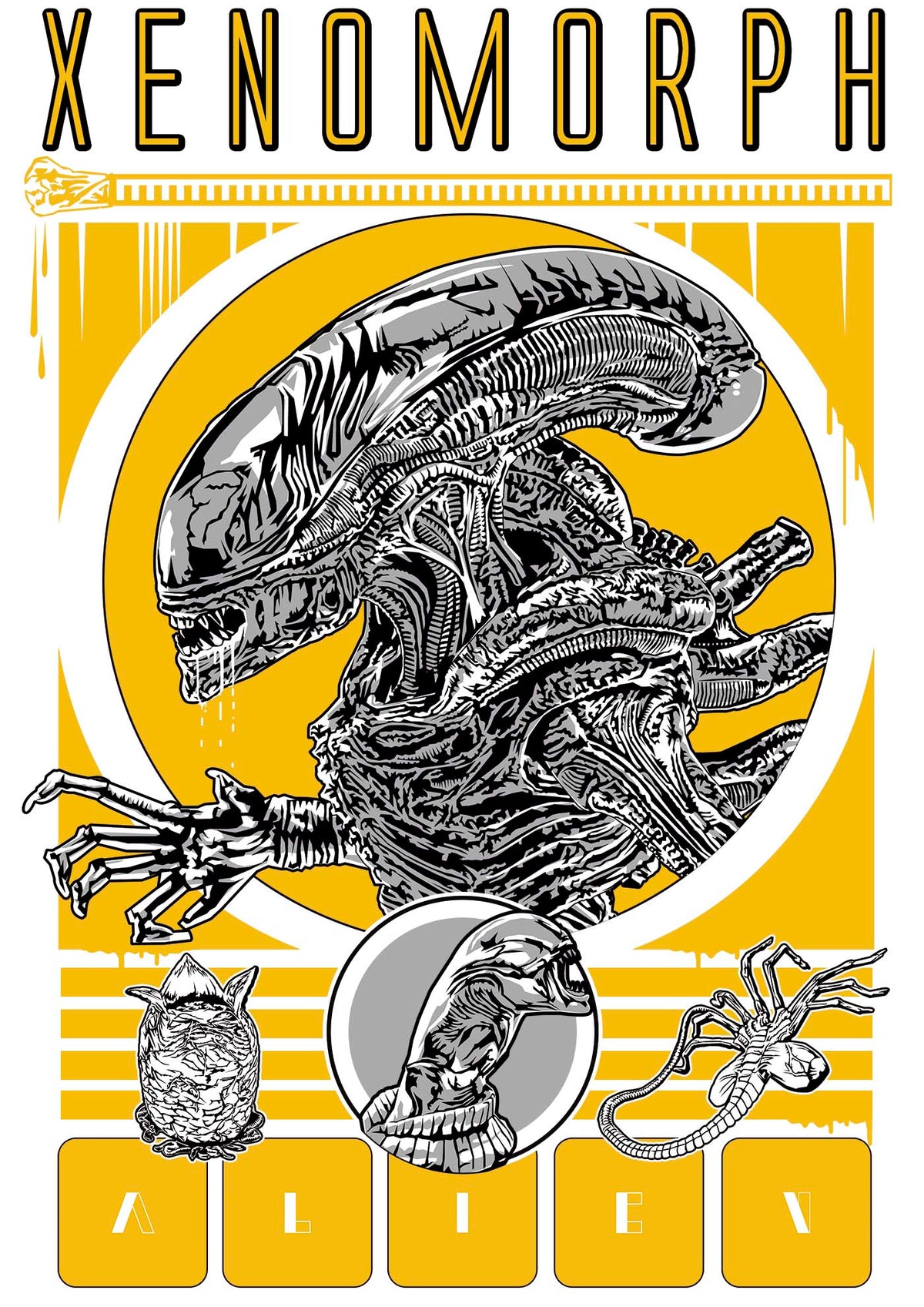 Xenomorph (Alien) - Premium Sweatshirt | UnrealGeeks - UnrealGeeks