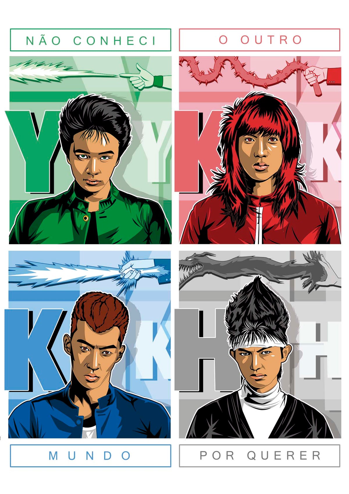 Yu Yu Hakusho - Premium Unisex Sweatshirt | UnrealGeeks - UnrealGeeks